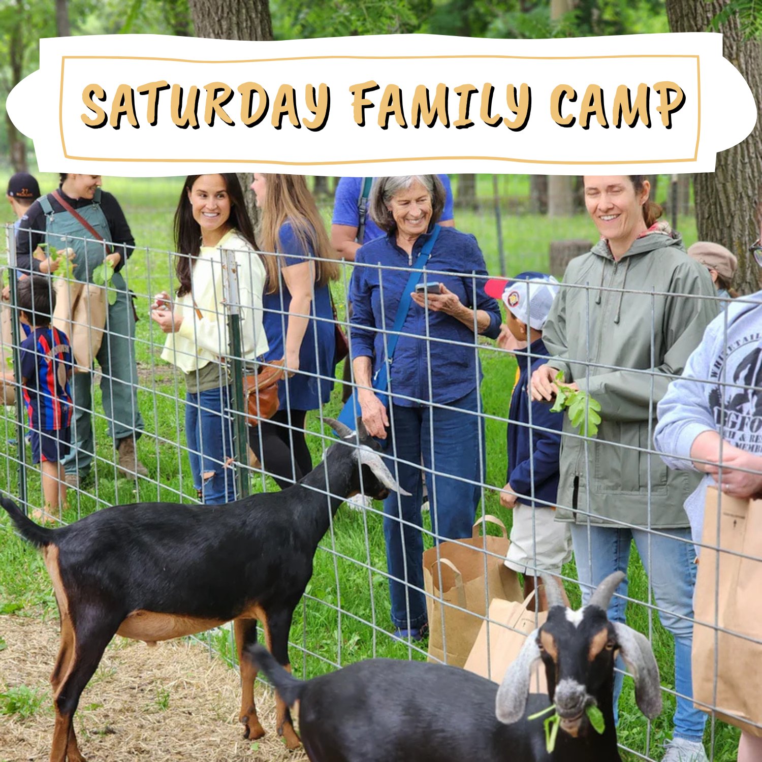 Saturday Family Camp at Liberty Prairie